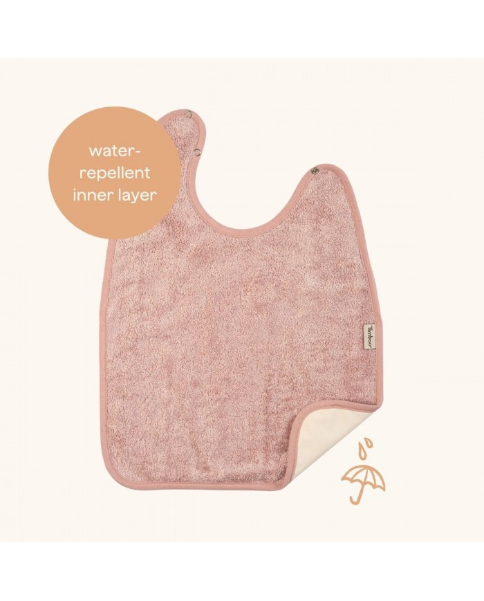 Bavoir XL Waterproof - 37x50cm - Sunrise Orange