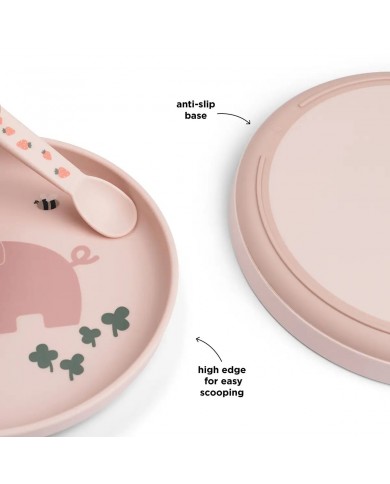 Assiette Tiny Farm - Powder