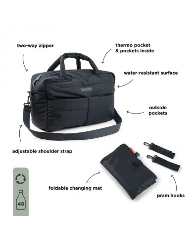 Sac à langer - Noir