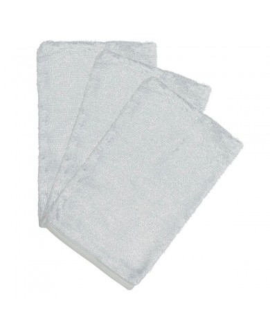 Lot de 3 gants de toilette - Riviera blue