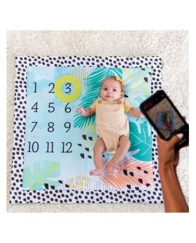 Tapis d'éveil 4 en 1 Milestones & Memories - Twist & fold gym