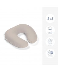 Petit coussin multi-usages Softy Tetra Jersey Sand