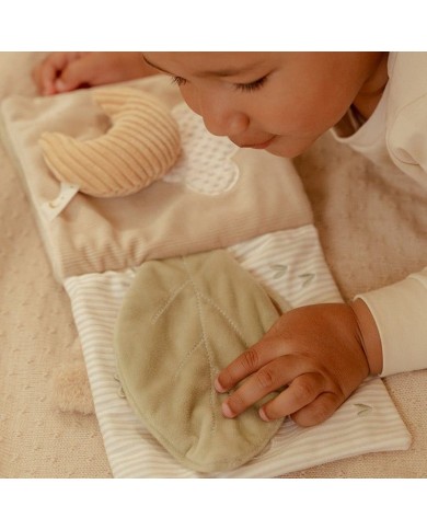 Livre tissu d'activités Newborn Natural