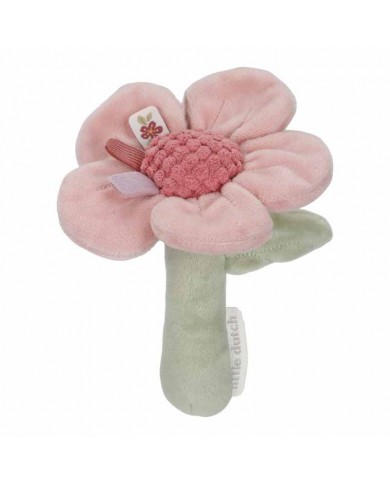 Hochet peluche Fleur - Fairy Garden
