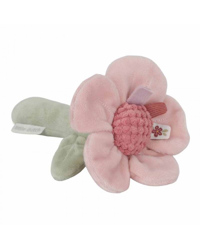 Hochet peluche Fleur - Fairy Garden