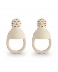 Lot de 2 Grignoteurs en silicone - Shifting Sand