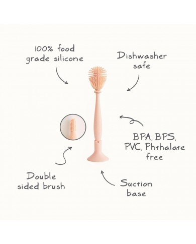 Goupillon en silicone - Blush