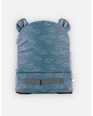 Rehausseur de chaise bleu