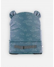 Rehausseur de chaise bleu