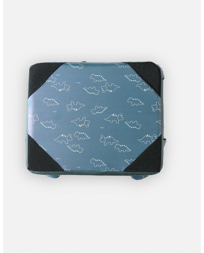 Rehausseur de chaise bleu