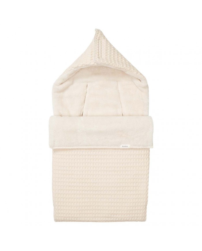 Chancelière siège auto 0+ 3/5 points teddy oslo - natural