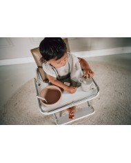 Bavoir 2-pack dijon daily - clay