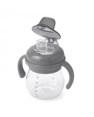 Tasse anti-fuite avec bec souple (150 ml) gris