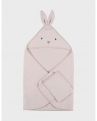 Cape de bain éponge 75x75cm - Rosie