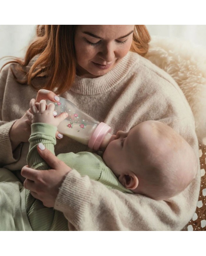 Biberon en verre 260 ml - 2mois+ - Matt Sage