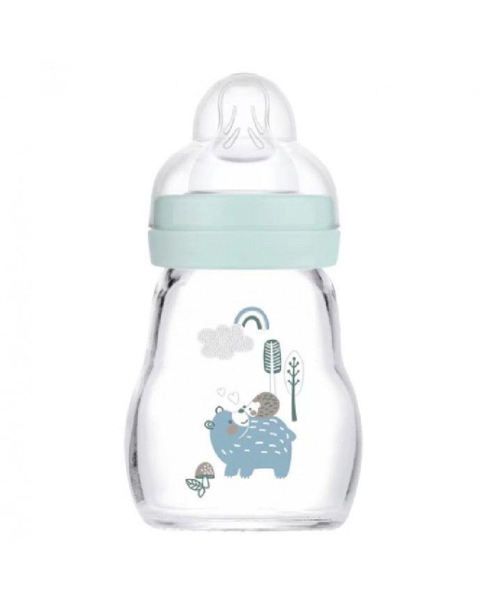 Biberon en verre 170 ml - 0mois+ - Matt Sage