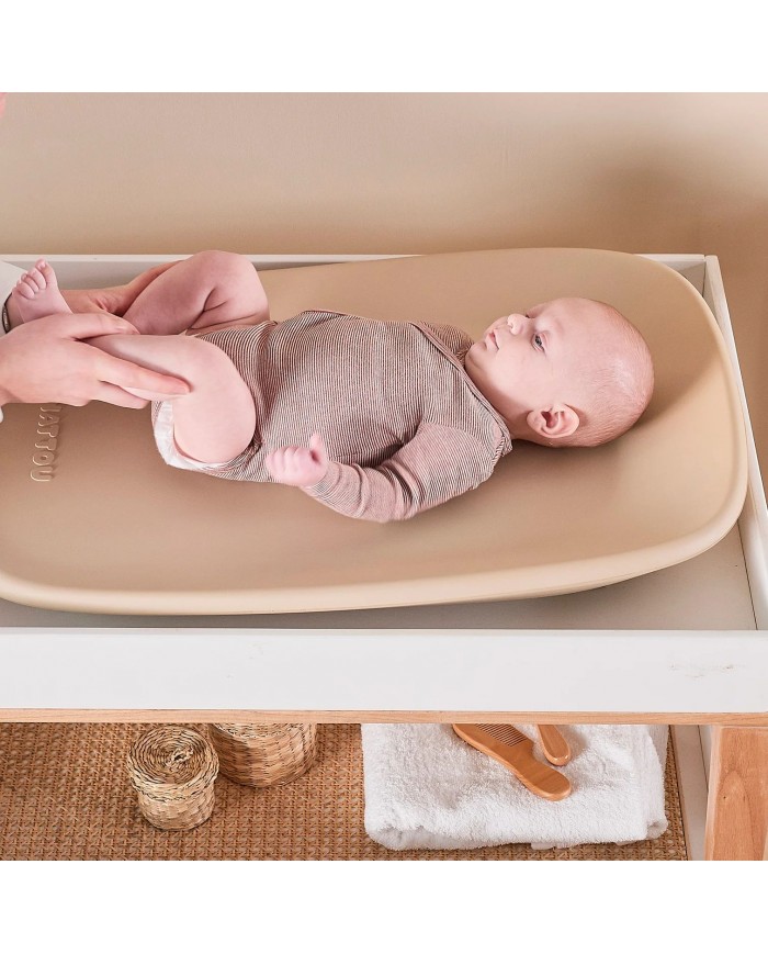 Matelas à langer en mousse PU beige softy