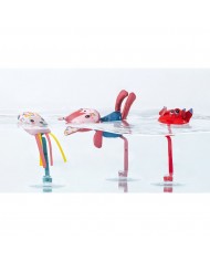 Jeanne et ses amis de bain à ventouse