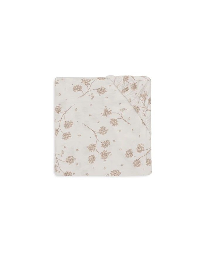 Drap-housse Jersey 60x120cm - Leafy Dreams