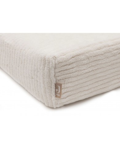 Housse matelas à Langer 50x70cm Cloudy Rib - Oatmeal