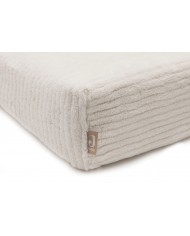 Housse matelas à Langer 50x70cm Cloudy Rib - Oatmeal
