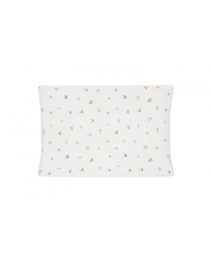 Housse matelas à Langer Jersey 50x70cm - Animal Friends