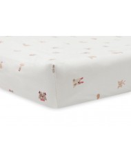 Housse matelas à Langer Jersey 50x70cm - Animal Friends