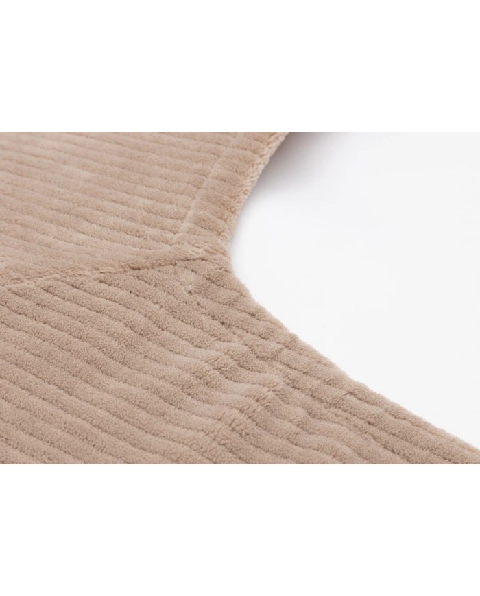 Housse matelas à Langer Jersey 50x70cm Cloudy Rib Milky Coffee