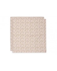 Lot de 2 tétras Gaze de Coton 115x115cm - Elephant Tales