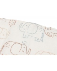 Lot de 3 tétras Gaze de Coton 70x70cm - Elephant Tales