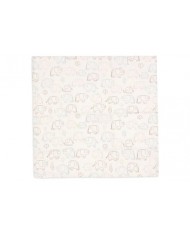 Lot de 3 tétras Gaze de Coton 70x70cm - Elephant Tales