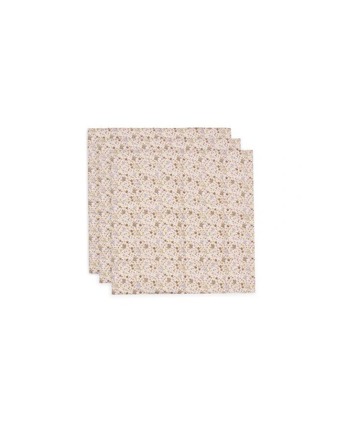 Lot de 3 tétras Gaze de Coton 70x70cm - Flower Fairies