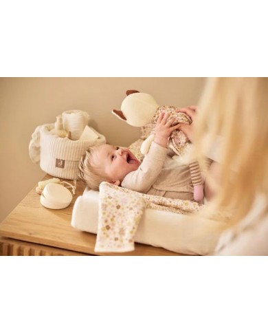 Panier de Rangement Cloudy Rib - Oatmeal