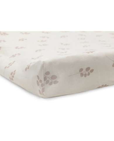 Housse matelas à Langer Jersey 50x70cm Twig - Wild Rose