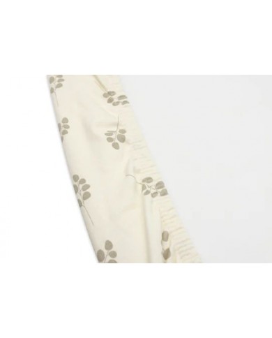 Housse matelas à Langer Jersey 50x70cm Twig - Olive Green