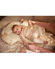 Tapis à Langer Nomade Gaze de Coton - Wild Rose