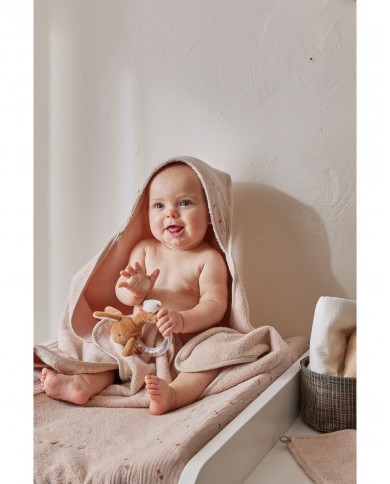 Cape de bain, éponge - Moka