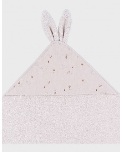 Cape de bain, éponge - Moka