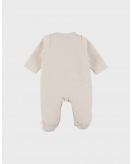 Pyjama en coton beige