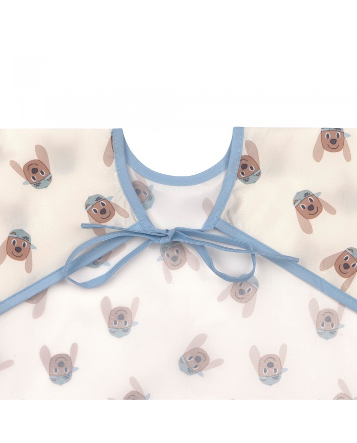 Bavoirs manches longues avec poche (2pcs) - Tiny Team, Chien