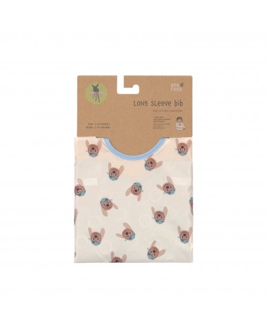 Bavoirs manches longues avec poche (2pcs) - Tiny Team, Chien