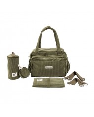 Sac à langer Fluffy - Corduroy Kaki