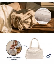 Sac à langer Fluffy - Corduroy Sand