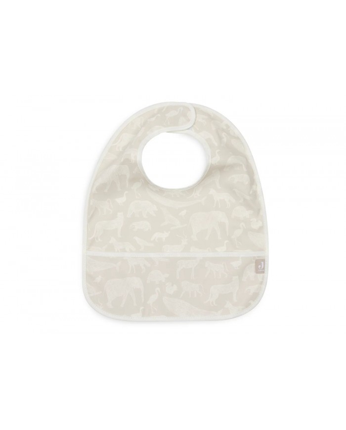 Bavoirs Waterproof (2pcs) - Animals Nougat