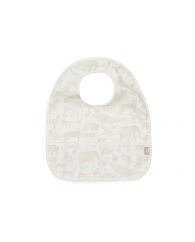 Bavoirs Waterproof (2pcs) - Animals Nougat