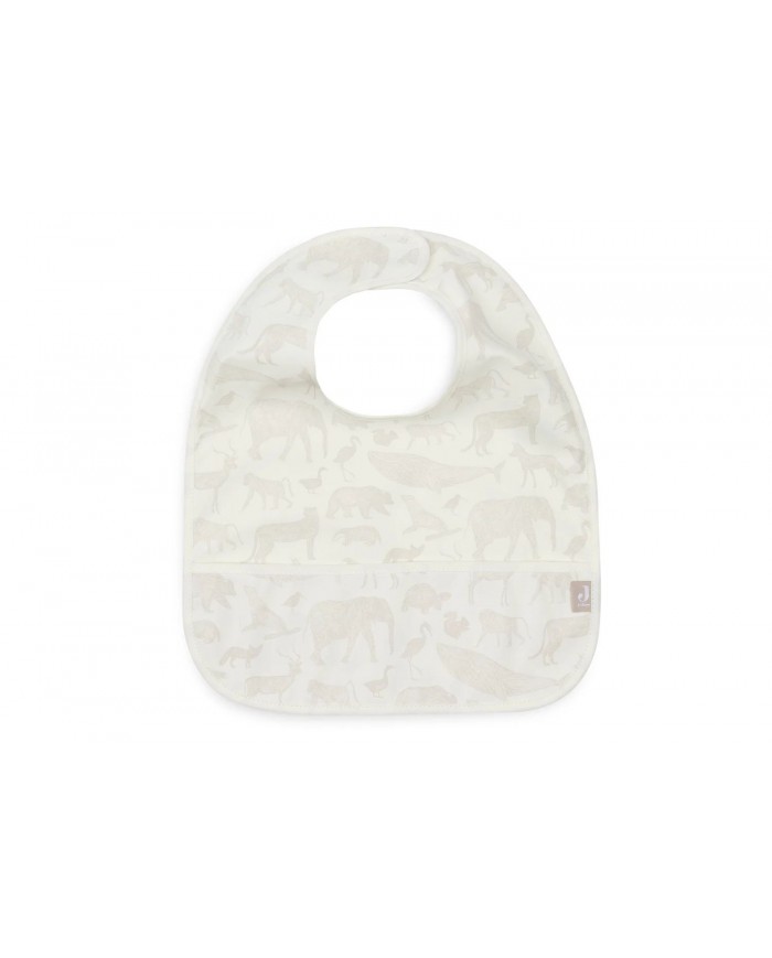 Bavoirs Waterproof (2pcs) - Animals Nougat