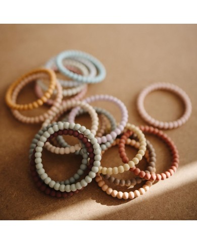Bracelets en silicone (Lot de 3) - Mellow / Terracotta / Periw