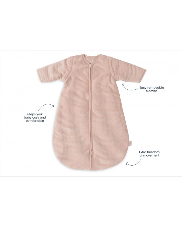 Gigoteuse avec Manches Amovibles 70 cm - Rib - Wild Rose