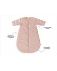 Gigoteuse avec Manches Amovibles 70 cm - Rib - Wild Rose