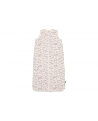 Gigoteuse 70 cm - Gaze de Coton - Animals Olive green